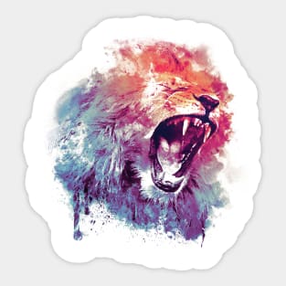 Wild Lion Sticker